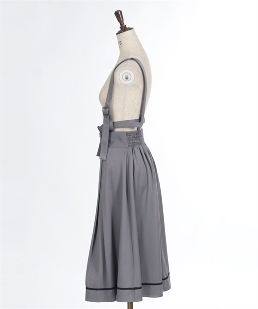 ベルトデザインサス付きスカート | outlet | axes femme online shop