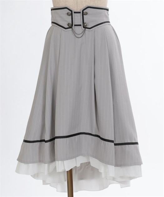 ベルト風フィッシュテールスカート | outlet | axes femme