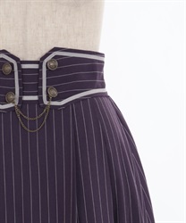 印象のデザイン ベルト風フィッシュテールスカート | レディース服・レディース スカート