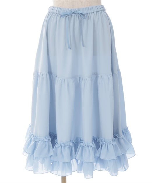 ミディフリルペチスカート | kawaii | axes femme online shop ミディフリルペチスカート | kawaii | axes femme online shop