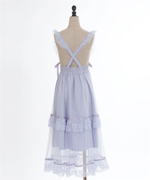チュールフリルサス付スカート | レディース服・レディース