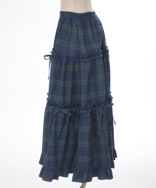 チェック柄ティアードスカート | outlet | axes femme online shop チェック柄ティアードスカート | outlet | axes femme online shop