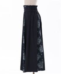 燕×薔薇柄パッチワークスカート | outlet | axes femme online shop