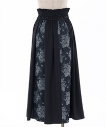 燕×薔薇柄パッチワークスカート | outlet | axes femme online shop 燕×薔薇柄パッチワークスカート | outlet | axes femme online shop