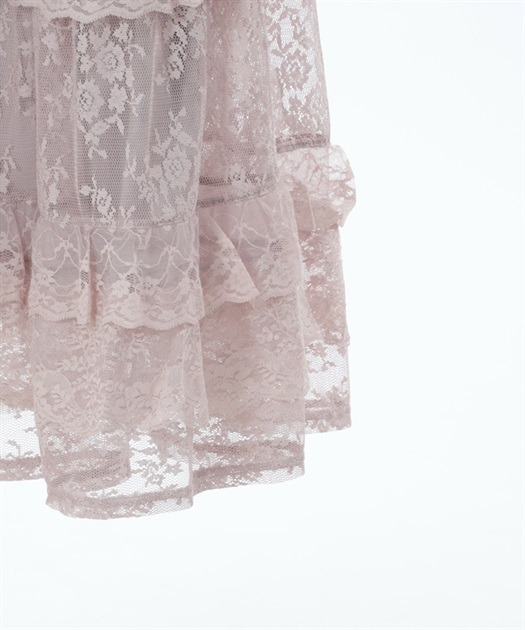 編上レースティアードスカート | outlet | axes femme online shop 編上レースティアードスカート | outlet | axes femme online shop