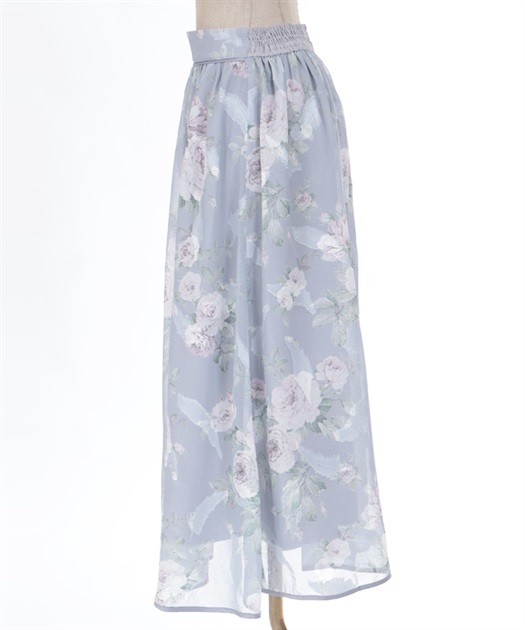花柄シアージャカードスカート | outlet | axes femme online shop 花柄シアージャカードスカート | outlet | axes femme online shop