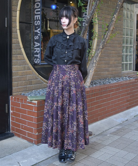 フローラルプリントスカート | axes femme online shop