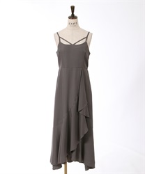ラッフルフリルキャミワンピース | outlet | axes femme online shop ラッフルフリルキャミワンピース | outlet | axes femme online shop