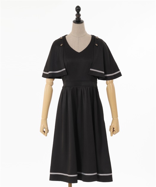 ケープデザインワンピース | outlet | axes femme online shop ケープデザインワンピース | outlet | axes femme online shop