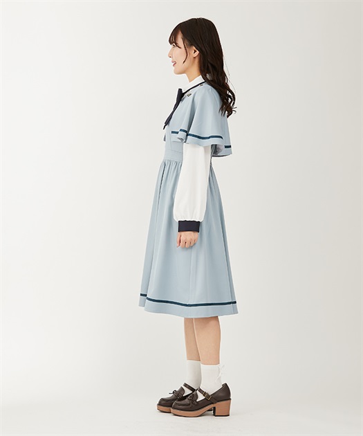 ケープデザインワンピース | outlet | axes femme online shop ケープデザインワンピース | outlet | axes femme online shop