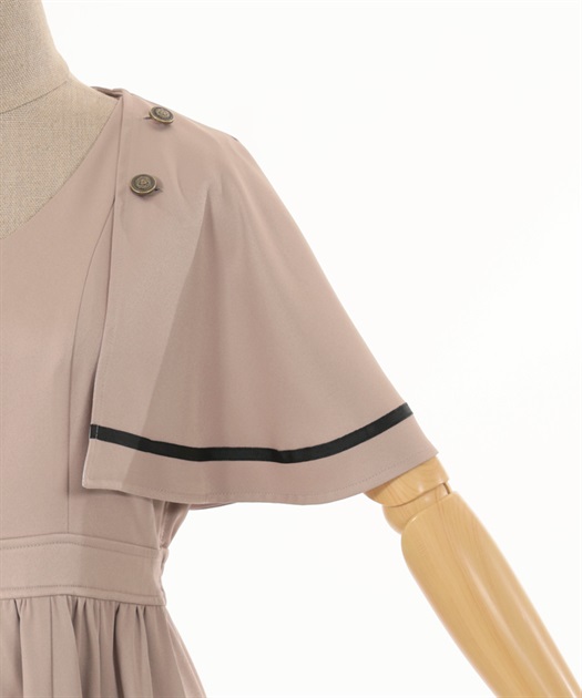 ケープデザインワンピース | outlet | axes femme online shop ケープデザインワンピース | outlet | axes femme online shop
