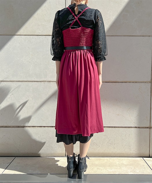 チャイナ風刺繍キャミワンピース | レディース服・レディース チャイナ風刺繍キャミワンピース | レディース服・レディース