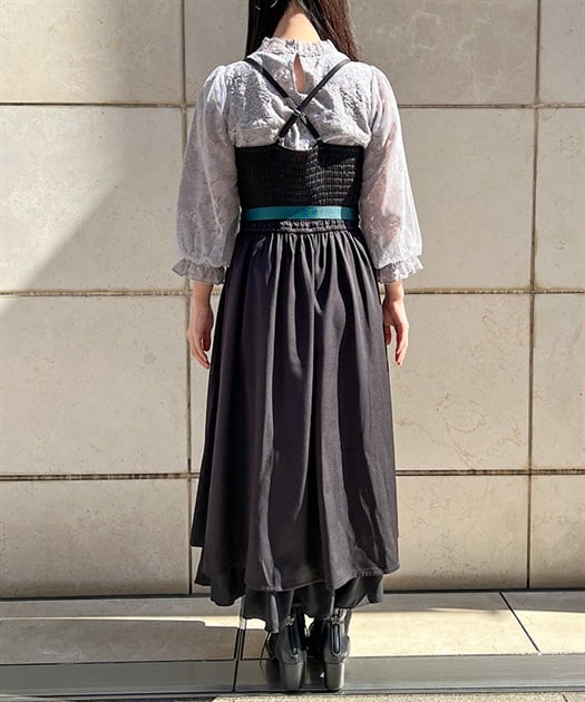 チャイナ風刺繍キャミワンピース | レディース服・レディース
