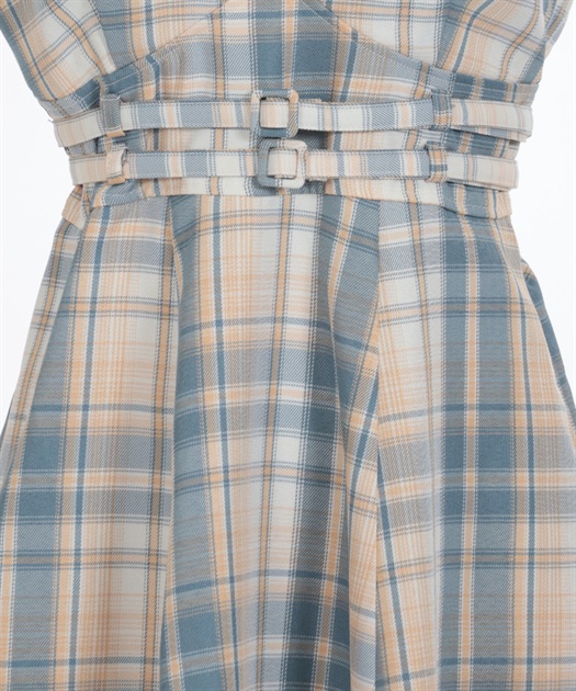 Vネックレトロワンピ | outlet | axes femme online shop