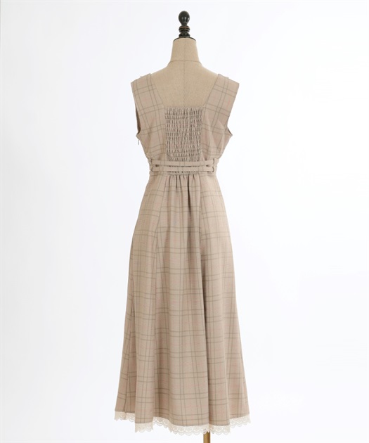 Vネックレトロワンピ | outlet | axes femme online shop