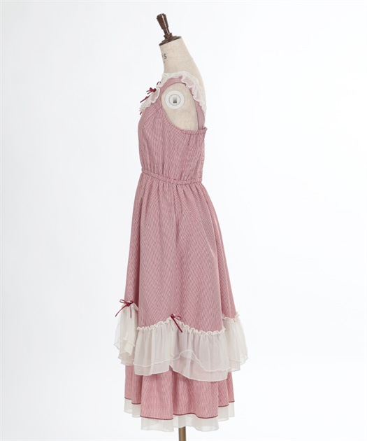 ローズリボンチェックワンピース | レディース服・レディース ローズリボンチェックワンピース | レディース服・レディース