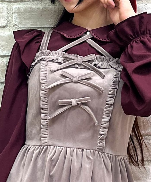 ベロアキャミワンピース | outlet | axes femme online shop