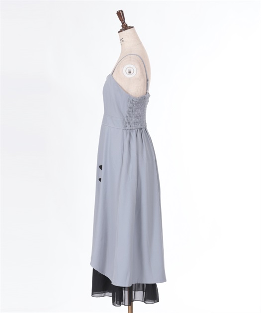 チャイナ釦バイカラーワンピース | axes femme | axes femme チャイナ釦バイカラーワンピース | axes femme | axes femme