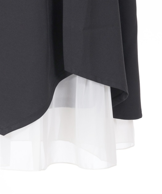 チャイナ釦バイカラーワンピース | 衣料 | axes femme online shop チャイナ釦バイカラーワンピース | 衣料 | axes femme online shop