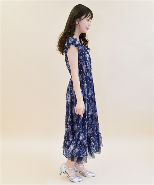パピヨンローズ柄編上ワンピース | 衣料 | axes femme online shop