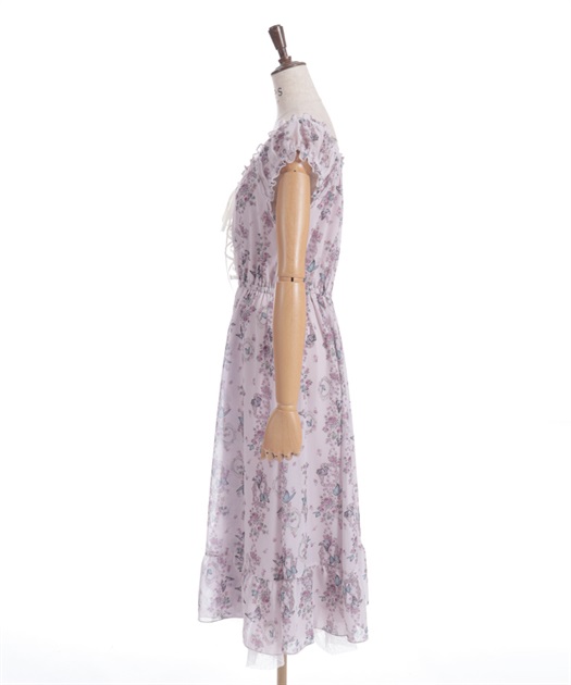 パピヨンローズ柄編上ワンピース | 衣料 | axes femme online shop