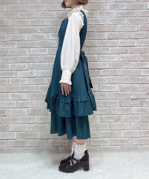 バックリボンフリルジャンスカ | axes femme online shop