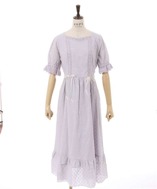コットンレースワンピース | outlet | axes femme online shop コットンレースワンピース | outlet | axes femme online shop