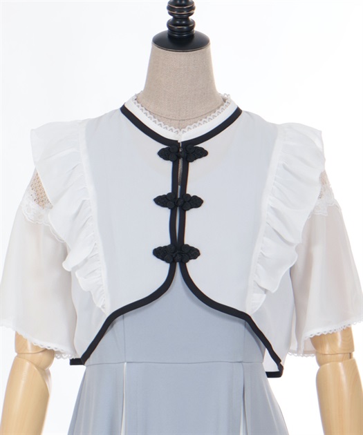 レイヤード風チャイナワンピース | レディース服・レディース レイヤード風チャイナワンピース | レディース服・レディース