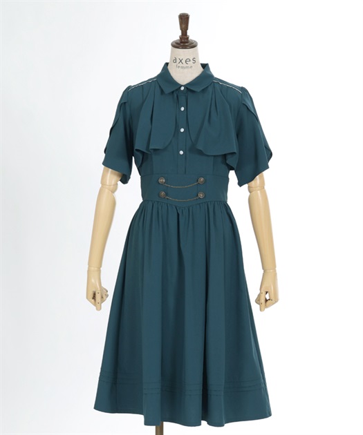 チェーン付ハイウエストワンピース | axes femme | axes femme チェーン付ハイウエストワンピース | axes femme | axes femme