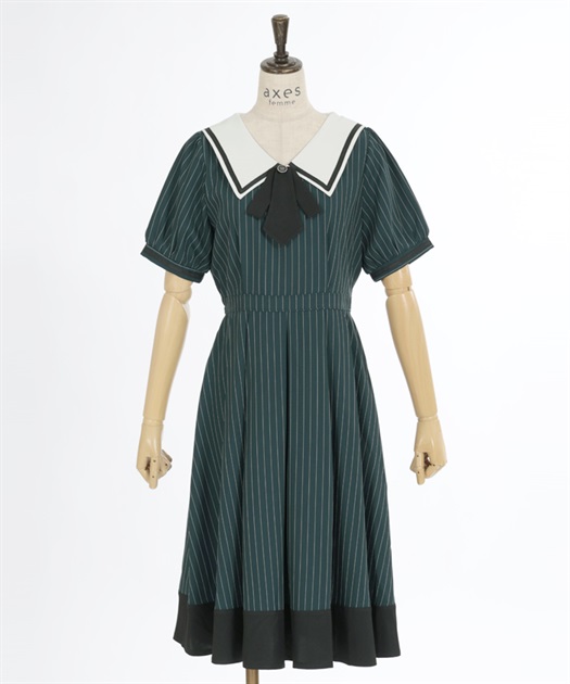 タイ付き×セーラー襟ワンピース | axes femme | axes femme タイ付き×セーラー襟ワンピース | axes femme | axes femme