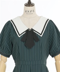 タイ付き×セーラー襟ワンピース | axes femme | axes femme タイ付き×セーラー襟ワンピース | axes femme | axes femme