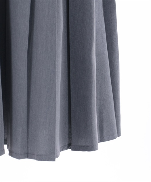 襟付カットワークプリーツワンピース | 衣料 | axes femme 襟付カットワークプリーツワンピース | 衣料 | axes femme
