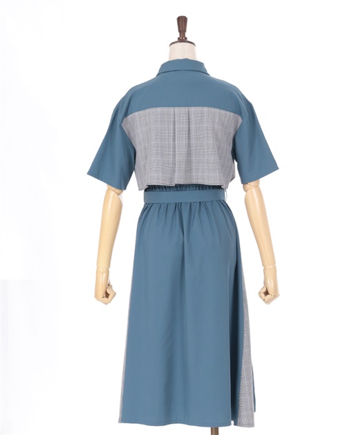 パッチワークワンピース【期間限定価格】 | outlet | axes femme パッチワークワンピース【期間限定価格】 | outlet | axes femme