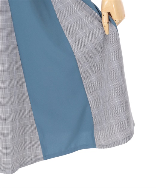 パッチワークワンピース【期間限定価格】 | outlet | axes femme パッチワークワンピース【期間限定価格】 | outlet | axes femme