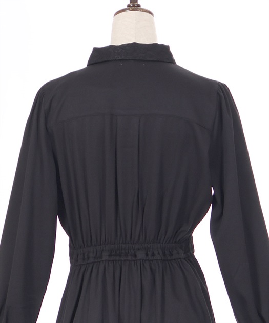ジャカード切替ティアードワンピース | axes femme | axes femme ジャカード切替ティアードワンピース | axes femme | axes femme