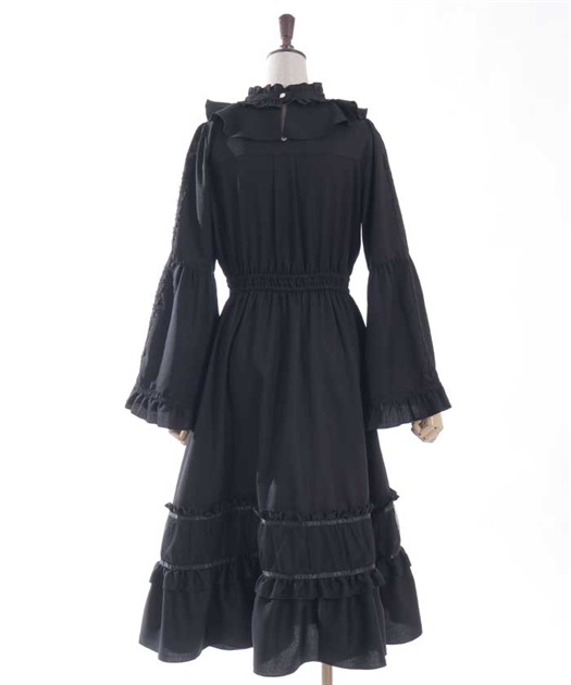 姫袖風ラッフルフリルワンピース | axes femme | axes femme 姫袖風ラッフルフリルワンピース | axes femme | axes femme