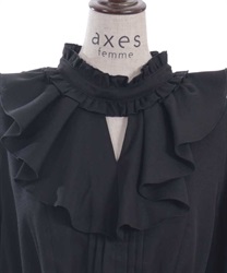 姫袖風ラッフルフリルワンピース | axes femme | axes femme