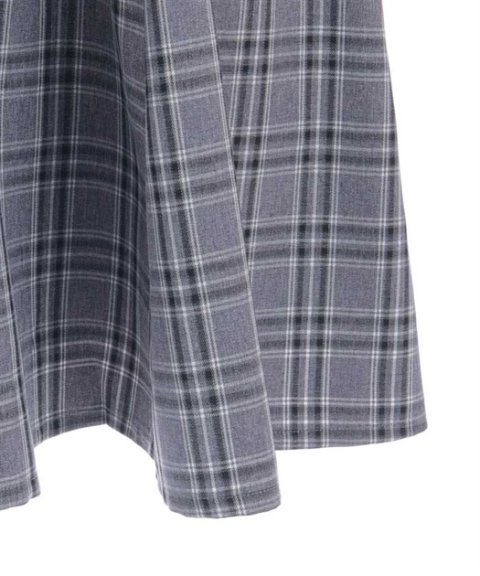 チェックリボンドッキングワンピース | レディース服 チェックリボンドッキングワンピース | レディース服