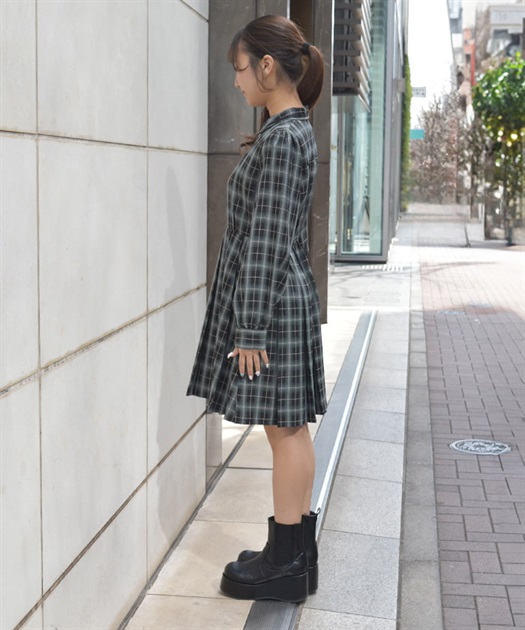 ジップ×プリーツワンピース | レディース服・レディース ジップ×プリーツワンピース | レディース服・レディース