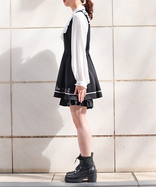 キャット刺繍セットアップ | 衣料 | axes femme online shop