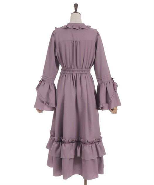 ローズ×リボン姫袖ワンピース | axes femme online shop