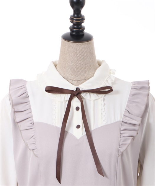 axesfemme POETIQUE レイヤードデザインフリルOP 新品未使用 axesfemme POETIQUE レイヤードデザインフリルOP新品未使用