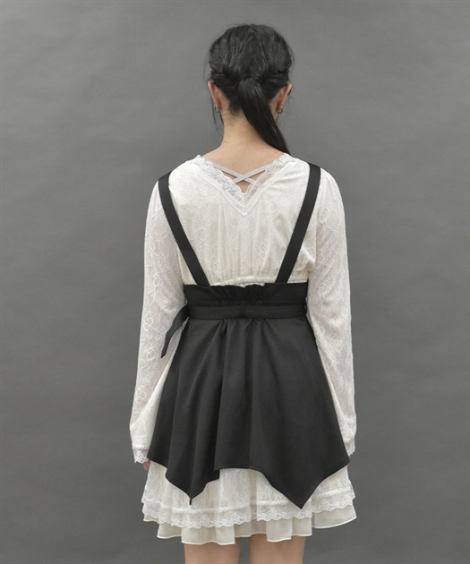 ハーネスベルト付レースワンピース | 衣料 | axes femme online shop