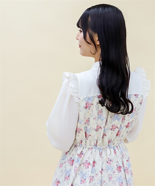 リボンブーケボウタイワンピース【期間限定価格】 | レディース