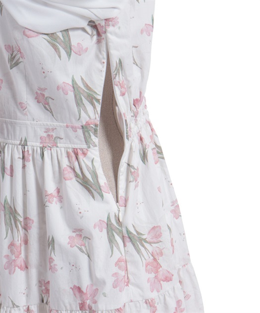 フラワープリントセーラーワンピース | レディース服 フラワープリントセーラーワンピース | レディース服