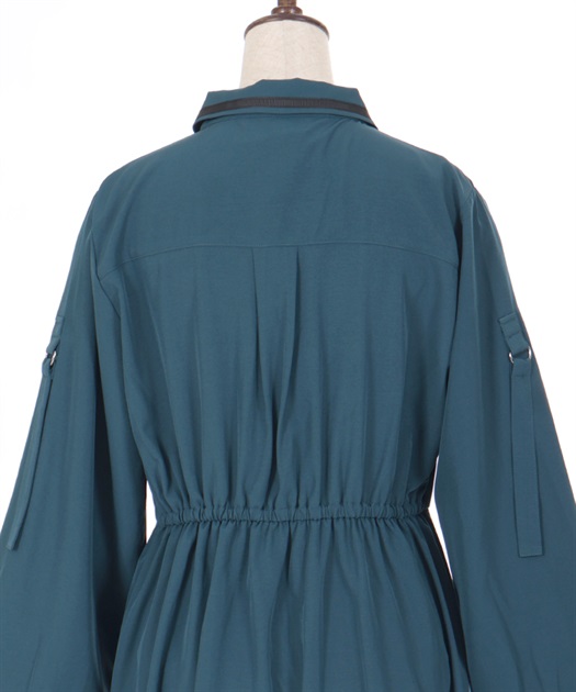 ミリタリー風シャツワンピース | outlet | axes femme online shop ミリタリー風シャツワンピース | outlet | axes femme online shop