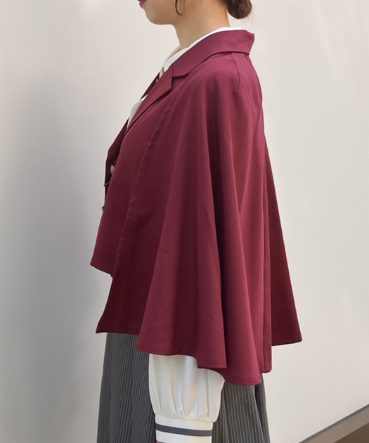 マント風ケープジャケット | outlet | axes femme online shop マント風ケープジャケット | outlet | axes femme online shop