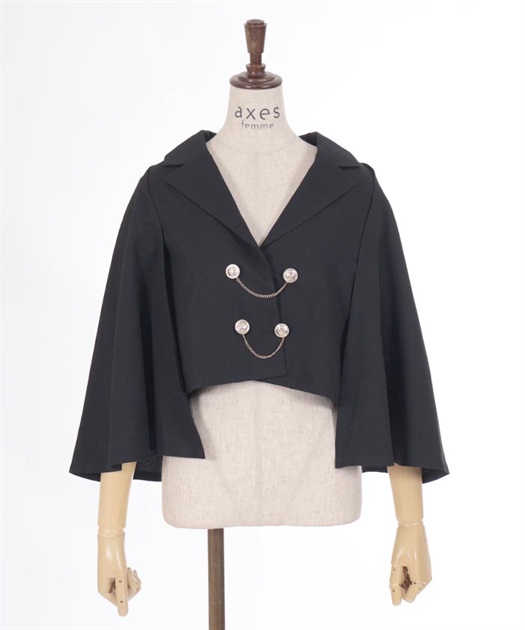 マント風ケープジャケット | レディース服・レディースファッションならアクシーズファム公式通販 マント風ケープジャケット | レディース服・レディースファッションならアクシーズファム公式通販