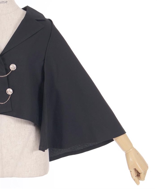 マント風ケープジャケット | outlet | axes femme online shop マント風ケープジャケット | outlet | axes femme online shop