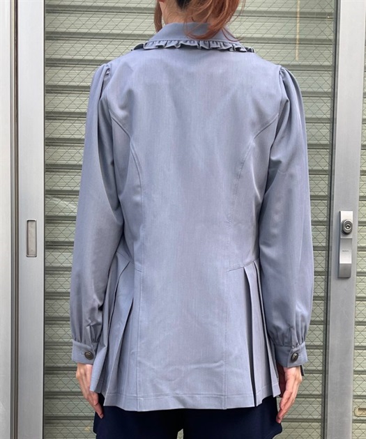 プリーツデザインハーフジャケット | outlet | axes femme プリーツデザインハーフジャケット | outlet | axes femme